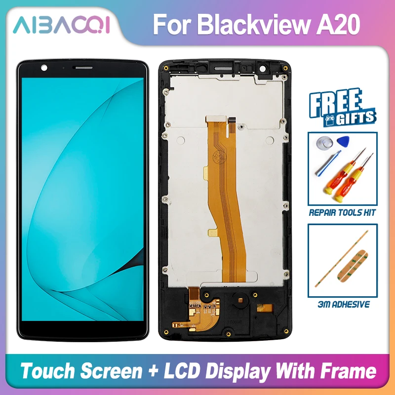 Новый сенсорный экран AiBaoQi 5 дюйма + ЖК дисплей 960x540 рамка в сборе замена для