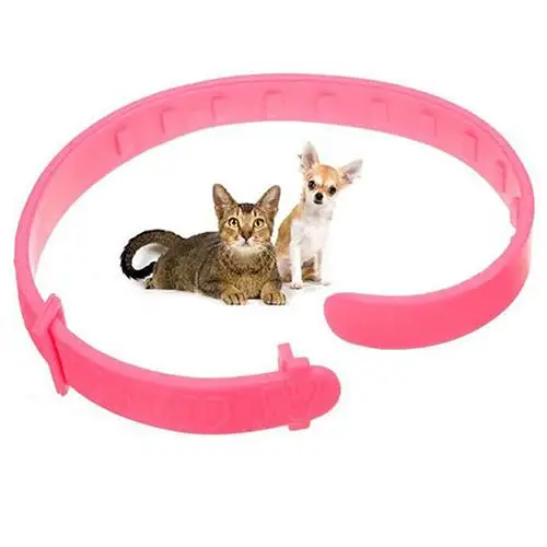 

Collars Soft Rubber Adjustable Pet Cat Dog Collar Protection Neck Ring Flea Tick Mite Louse Remedy Pet Health Dog Supplies