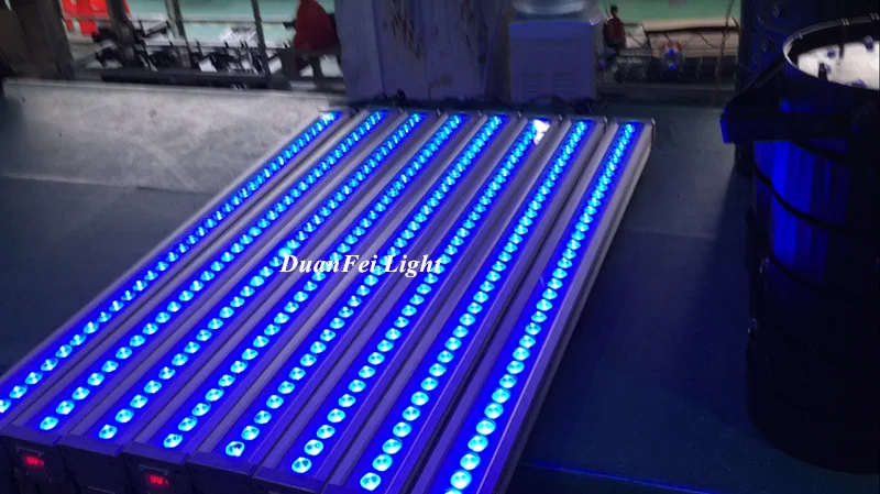 Светодиодная ленсветильник rgb dmx512 36*3 Вт для диско Джея 6 шт.|Эффект освещения
