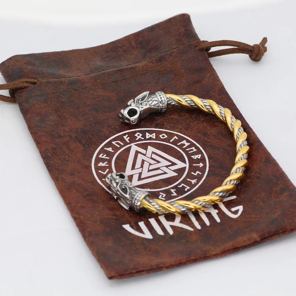 Скандинавский Викинг скандинавский Дракон Мужские часы наручные