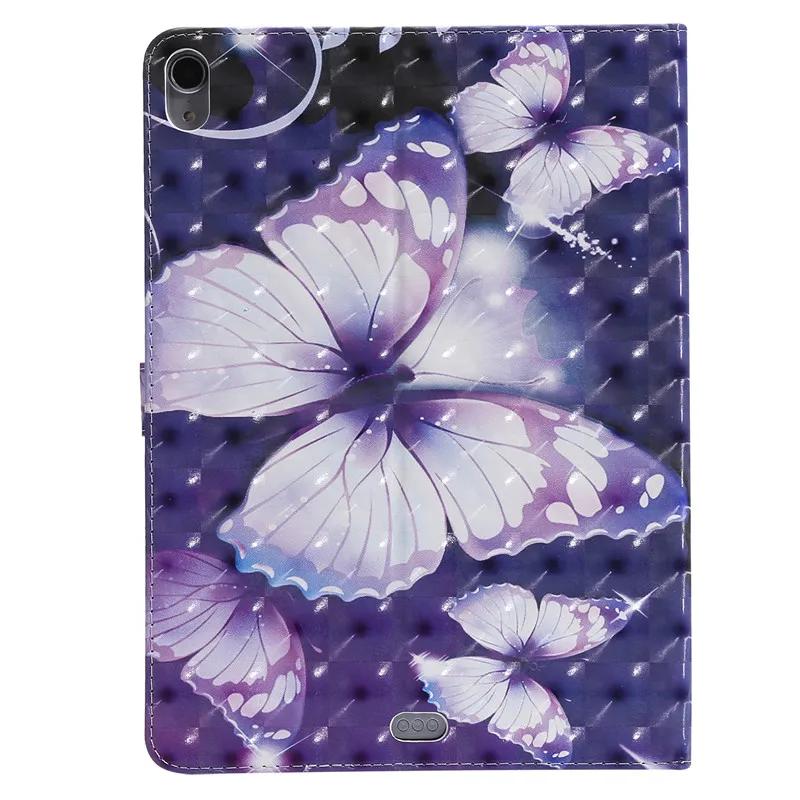 Wekays для Apple iPad Pro 11 дюймов 2018 Мультяшные бабочки Кожаные чехлы Чехол Coque новый