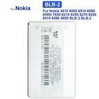 Мобильный телефон Батарея для Nokia 3610 6500 6510 6590 6590i 7650 8210 8250 8270 8290 8310 8390 8850 BLB 2 BLB-2 800 мА-ч