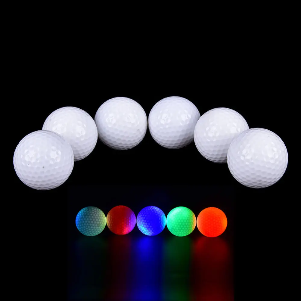 

Luminous Night Balls LED Light Balls Glow in the Dark Bright Reusable Night (Red)