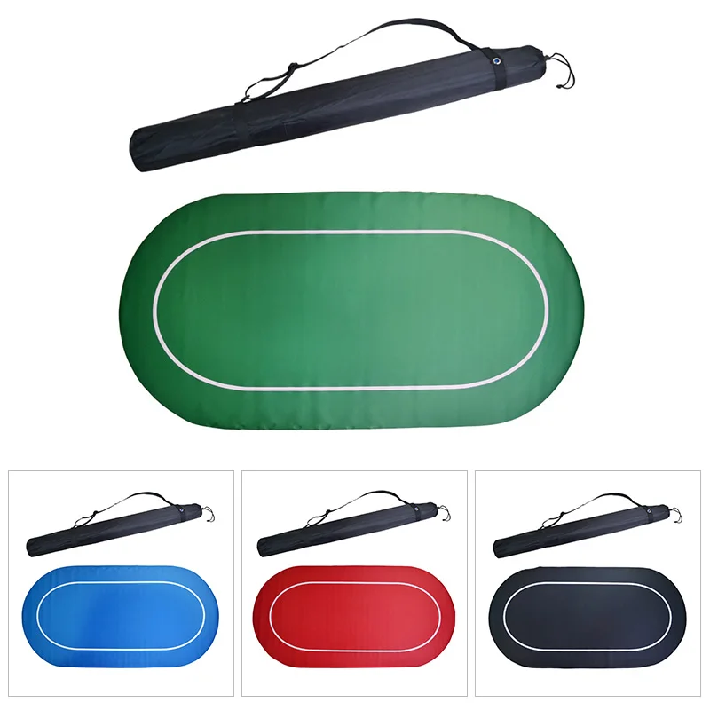 

180*90 см скатерть без логотипа без принта Техасский баккара покер чип Настольный коврик резиновый покер азартный стол скатерть для казино настольная игра