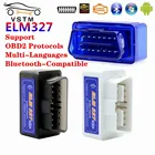 2021 Новый OBD mini ELM327 Bluetooth OBD2 V2.1 автоматический сканер OBDII 2 Автомобильный ELM 327 Тестер диагностический инструмент для Symbian Android Windows