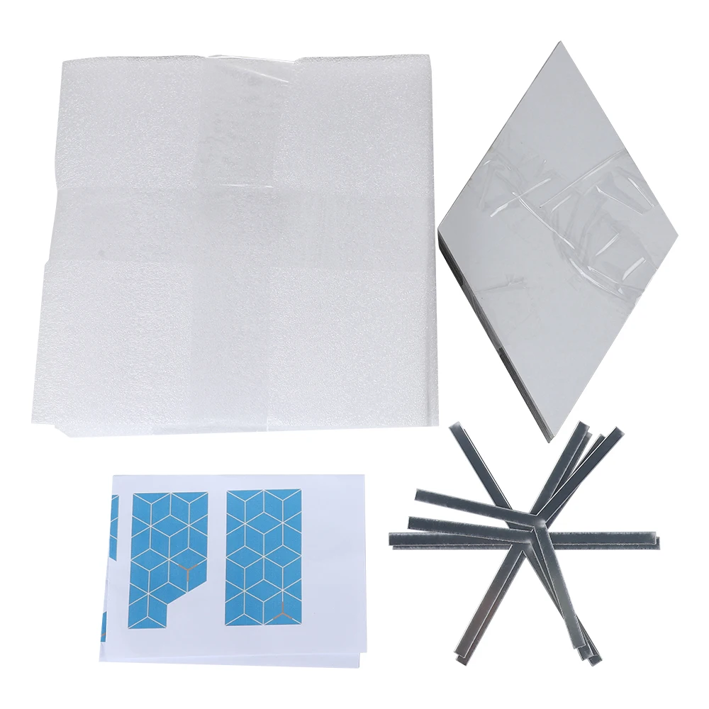 

Diamonds Mirror Wall Stickers 3D DIY Wall Decals Art for Home Decoration Acrylic Mirror for Living Room Wall Decor Decals