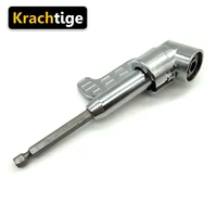 krachtige 14 magnetic angle bit driver adapter screwdriver 360 degree adjustable thumb flange off set power head power drill