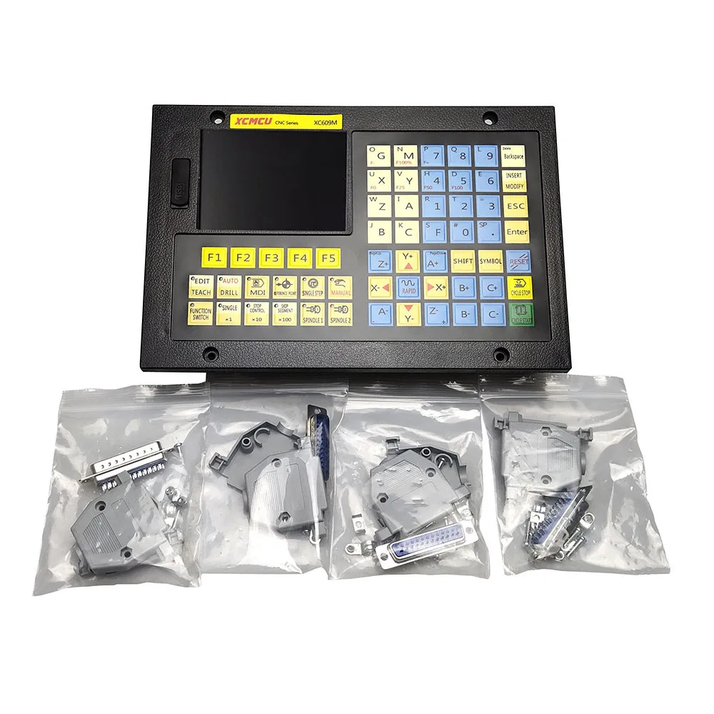

1-6 axis offline CNC milling motion control system controller XC609M circuit board engraving machine control combination