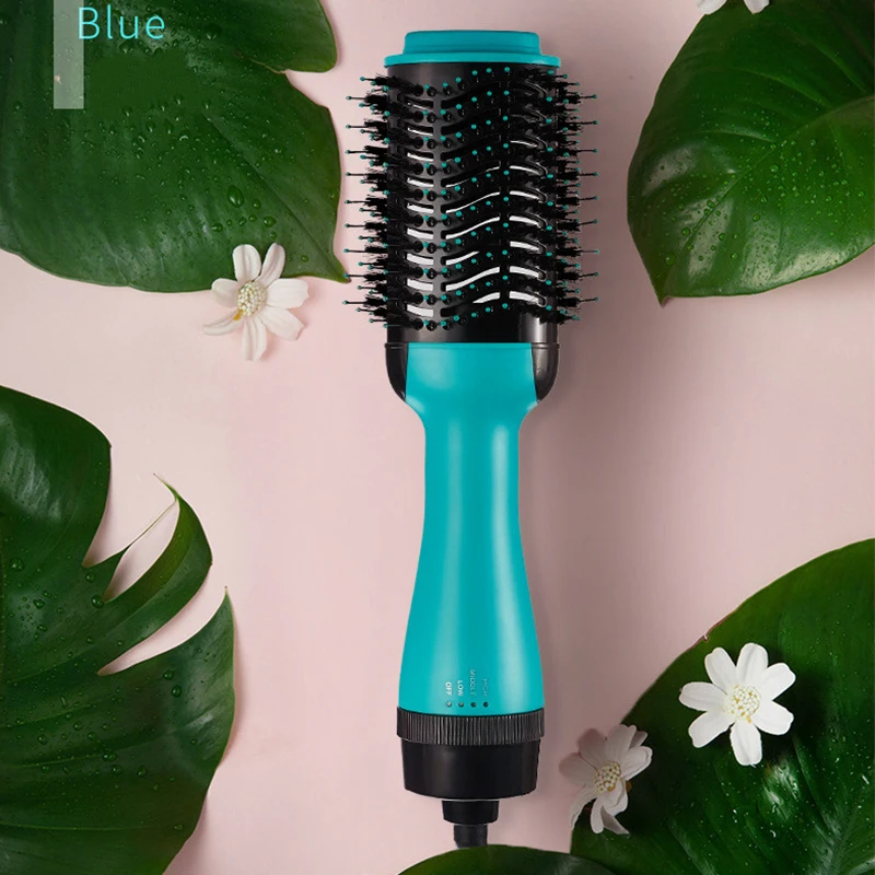 Расческа с горячим воздухом многофункциональная анионная Женская расческа для волос прямые вьющиеся волосы Расческа для укладки гофриров...