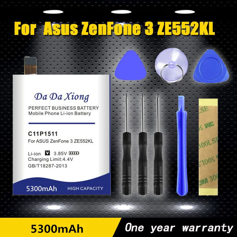 Новый список встроенной батареи модели [C11P1511] для Asus ZenFone 3 ZenFone3 ze552kl z012da/e батарея