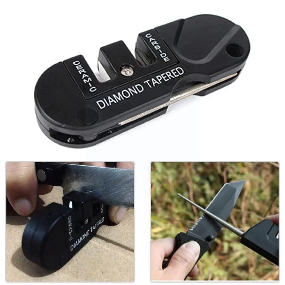 

1pcs Grinding Stone Outdoor Portable Tool Multi-function For Fish Sharpener Camping Suitable Hiking Supplies Knife Outdoor T8r4