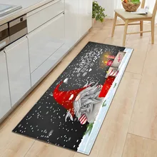 Christmas Home Entrance Door Mat Carpet Flannel Kitchen Rug Mats Soft Doormats Hallway Rugs for Bedroom Bathroom Living Room Christmas Home Entrance Door Mat Carpet Flannel Kitchen Rug Mats Soft Doormats Hallway Rugs for Bedroom Bathroom Living Room