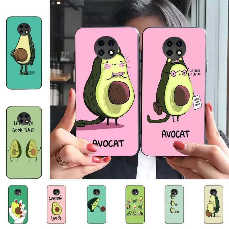 

Cute Cartoon Fruit Avocado Phone Case For Redmi 9 5 S2 K30pro Silicone Fundas for Redmi 8 7 7A note 5 5A Capa