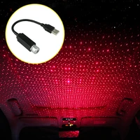 1 pc usb car auto interior atmosphere lamp ambient star light projector led starry lamp accessories car lights universal