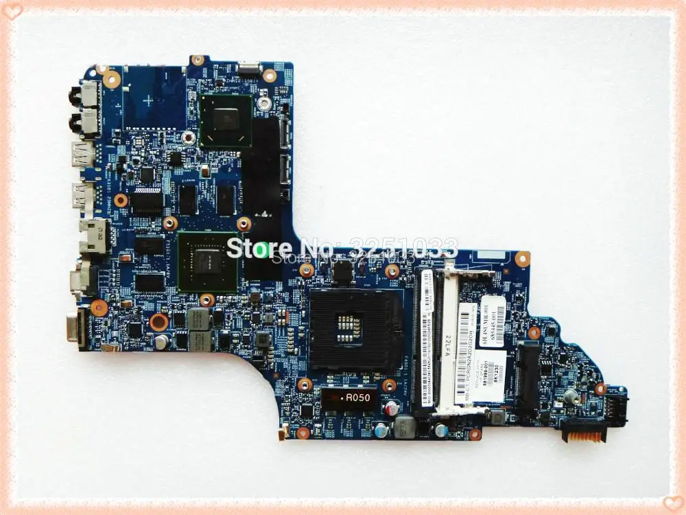 681999 001 501 для ноутбука HP PAVILION DV7T 7000 NOTEBOOK HM77 630M/1G 48 4st10. 031 021 материнская плата