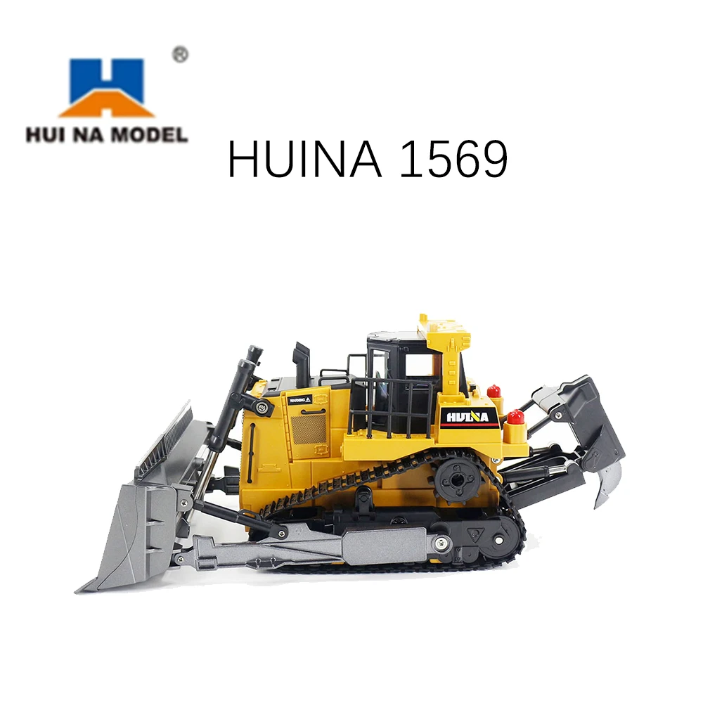HUINA 1569 грузовик с дистанционным управлением 8CH RC бульдозер машина на управлении