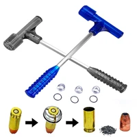 tactical impact hammer bullet puller with 3 sets expandable collets for 17 to 50 caliber guns bullet remover dropship