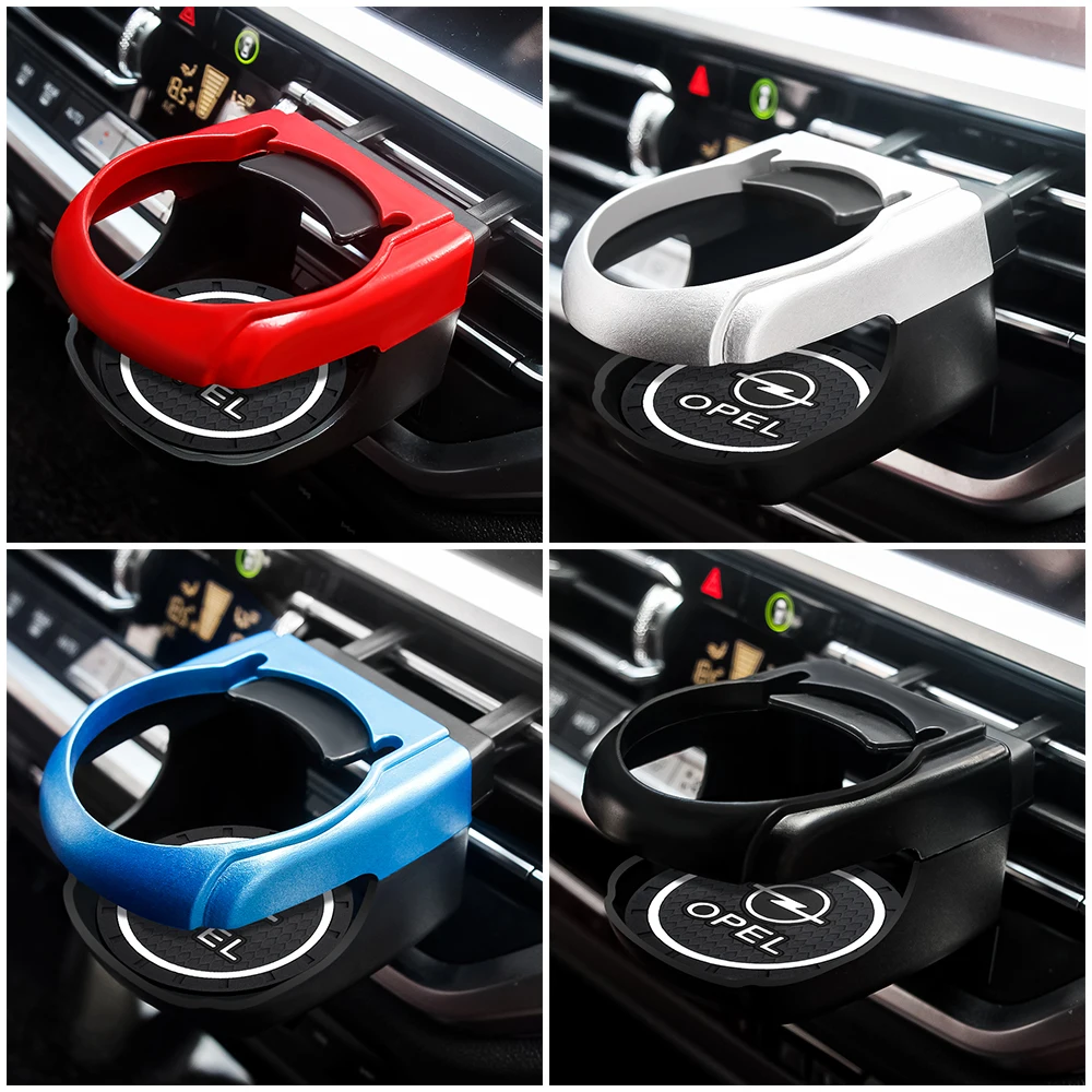 

Car Air Outlet Beverage Rack Bottle Stands Car Water Cup Holders For Opel Astra H G J Corsa Insignia Antara Meriva Zafira Mokka