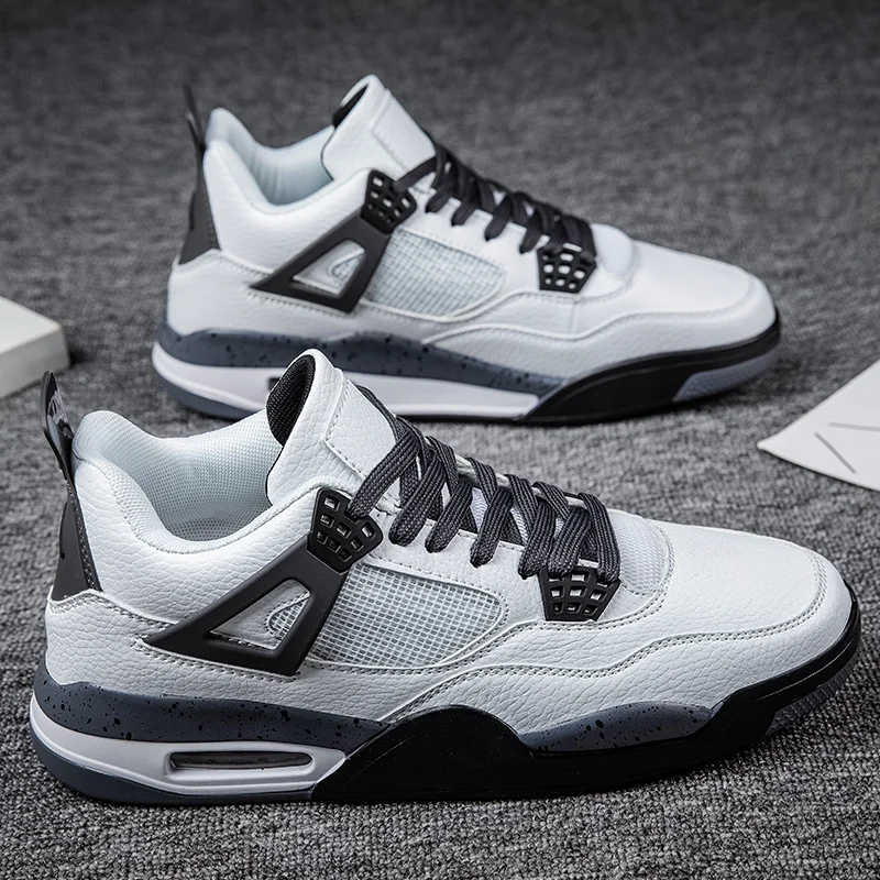 

Fashion Trend Fashionable Sports Shoes Stylish For Men Sneakers Fashion Spring Casual Black Man Mens Men's Leather Leisure