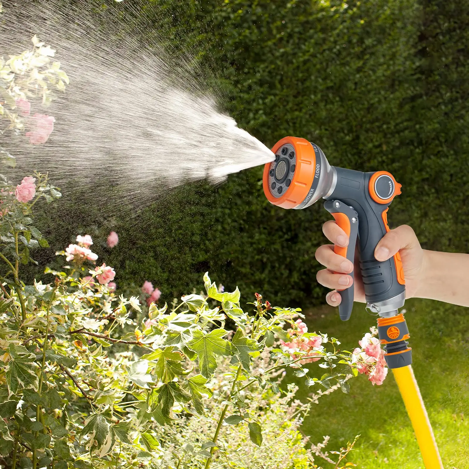 6 шт./компл. садовый водный пистолет набор 8 узор ручной высокого Давление