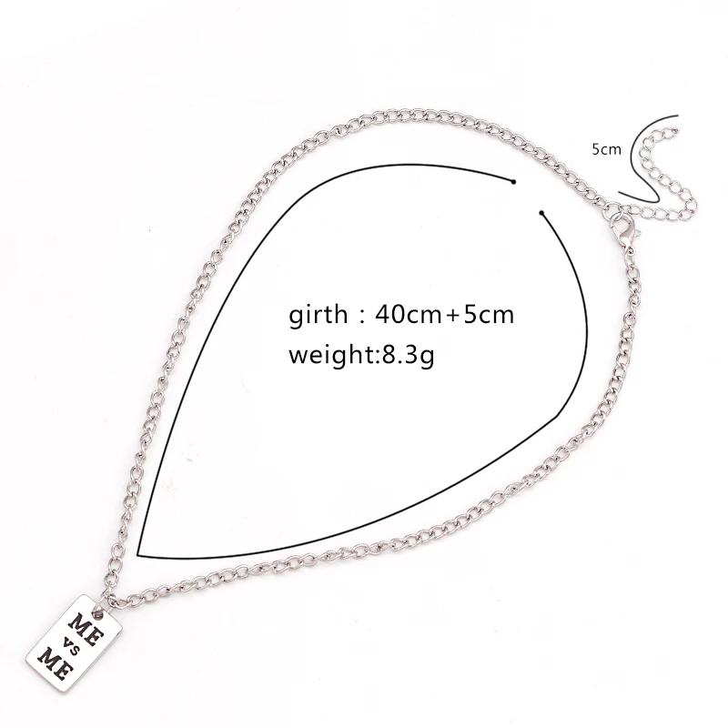 Женское Ожерелье с гравировкой я | Украшения и аксессуары