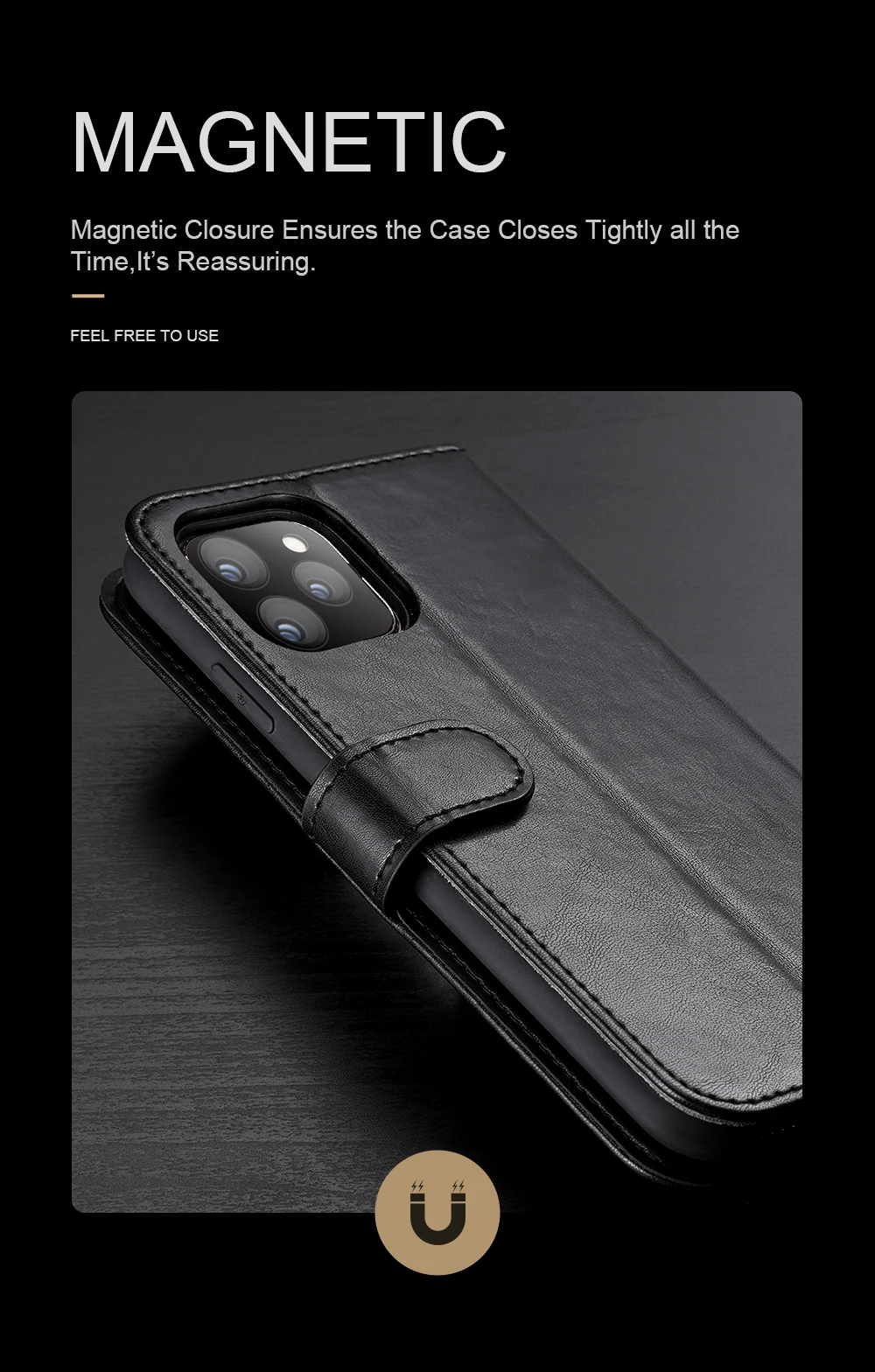 Роскошный кожаный флип-чехол для IPhone 11 Pro, чехол-кошелек с магнитной картой для IPhone 11Pro X XS MAX XR 7 8 Plus, Беспроводная зарядка