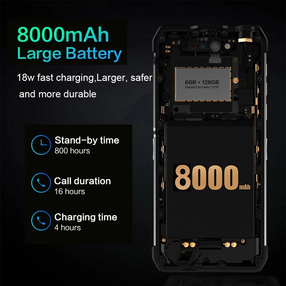 CONQUEST S18 глобальная версия прочный смартфон мобильный телефон Android 8 1 4G LTE IP68