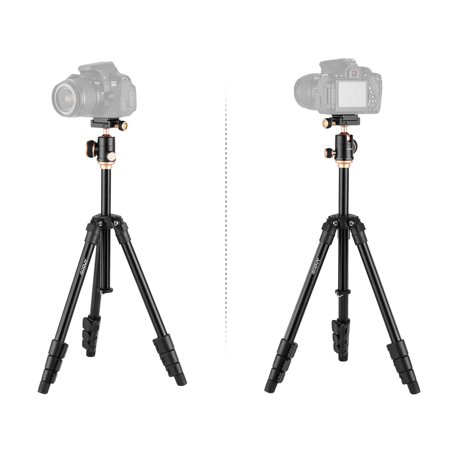 Штатив для камеры Andoer Q160SA портативный дорожный цифровых зеркальных фотокамер