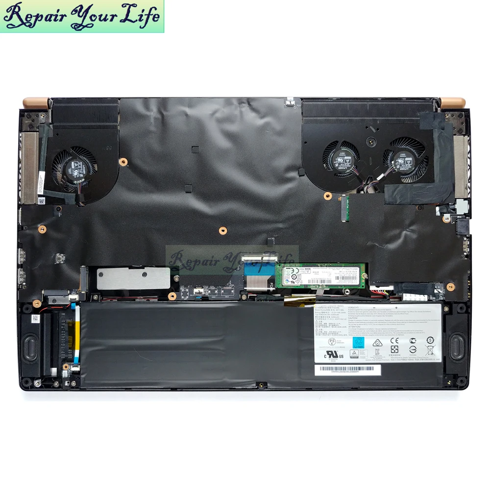 Кулеры для игрового ноутбука, для MSI GS75, GP75, WS75, Φ, 5 В, 4 контакта, кулер для цп пк, графической карты (art.: 3920bd4eb56ba) - 3920bd4eb56ba