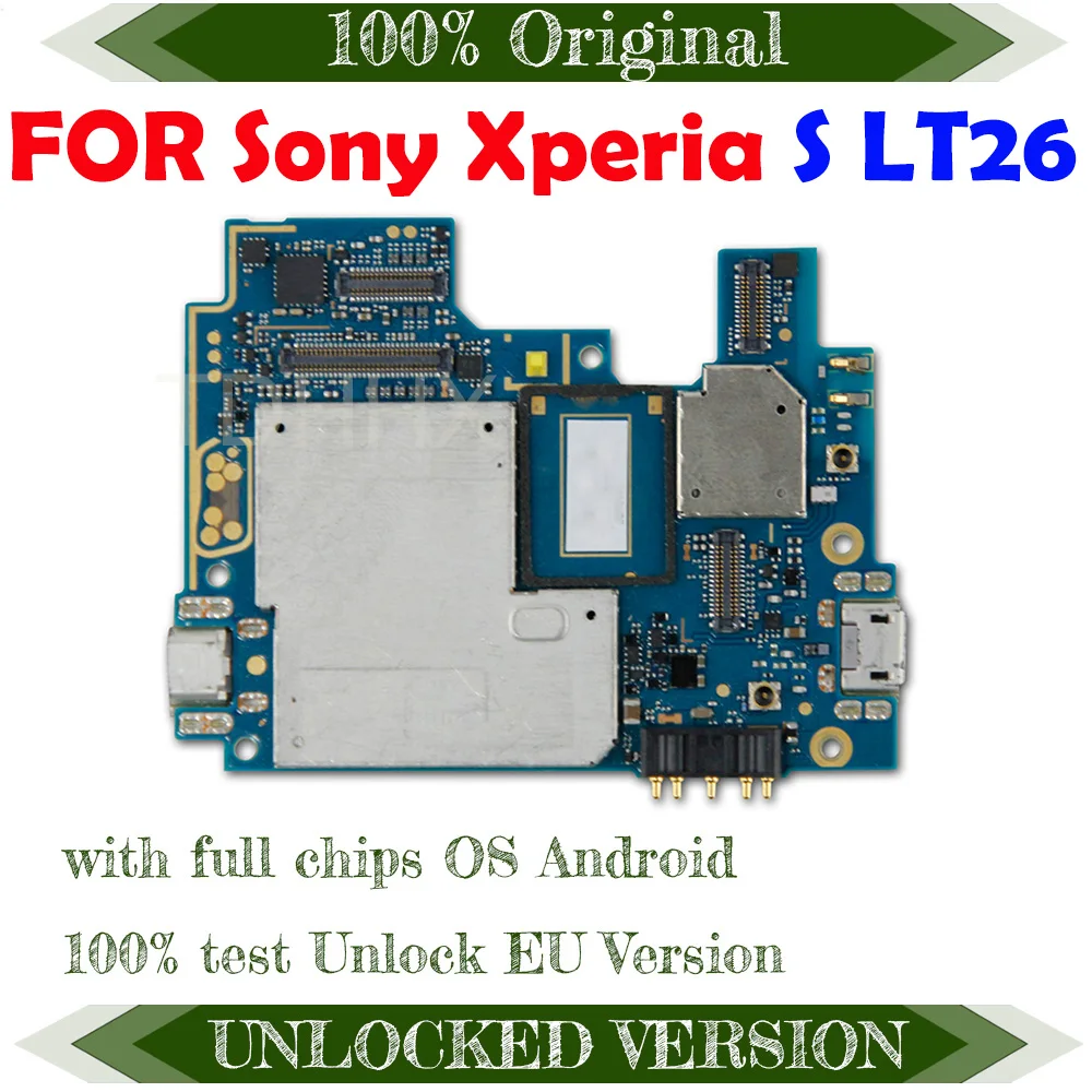 Европейская версия для Sony LT26 LT26i логическая плата с системой Android 100% Оригинальный