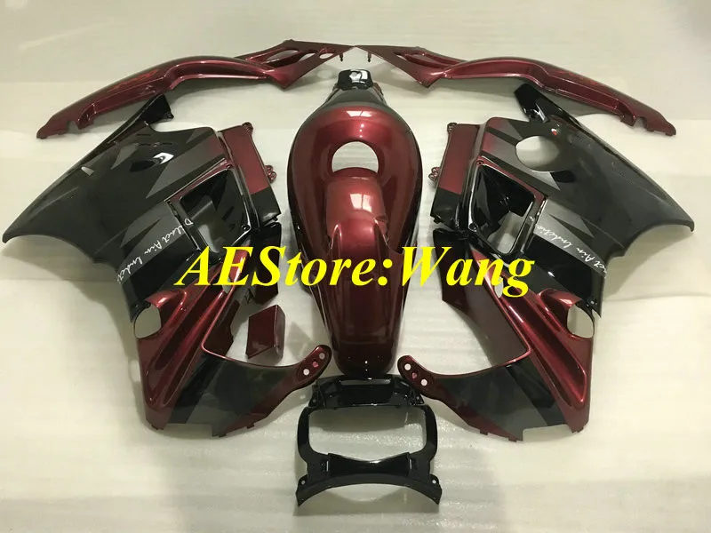 Комплект обтекателей для мотоцикла HONDA CBR600F2 91 92 93 94 CBR600 F2 CBR 600F2 1991 1992 1994 ABS красный