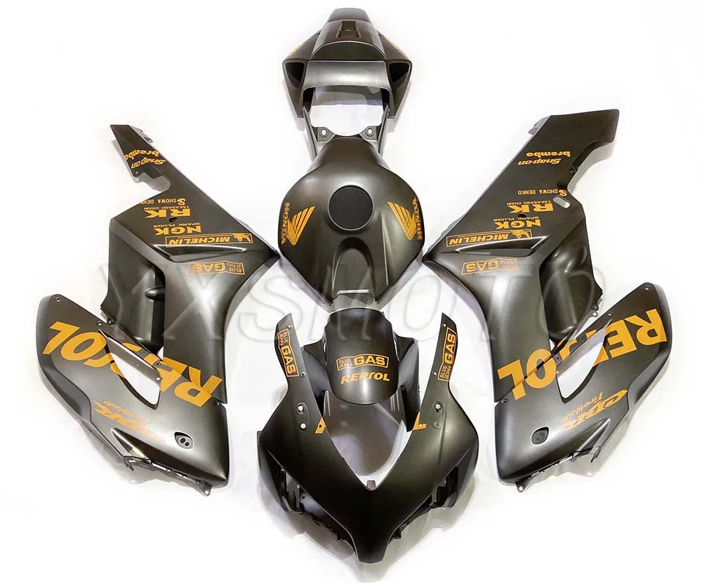 Брендовые новые обтекатели из АБС пластика CBR1000RR 2004 2005 комплект коричневых