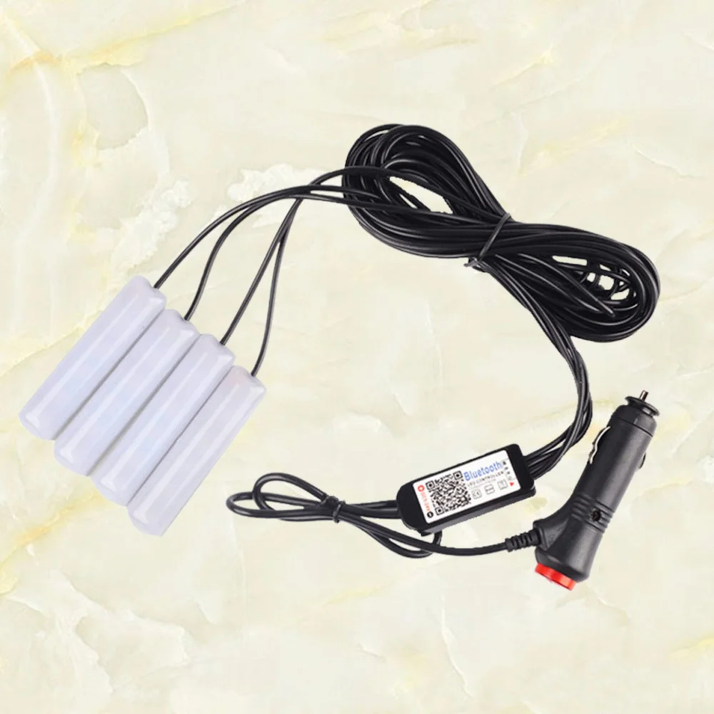 

Automobile LED Lamps Seven-color Footlight Car Atmosphere Lamp Auto Decorative Night Light
