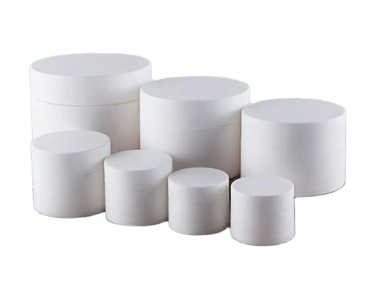 50 г Матовая белая пластиковая банка для крема глаз/Крем