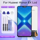 Оригинальный ЖК-дисплей для Huawei Honor 8X, дисплей, сенсорная панель, стеклянный дигитайзер в сборе, JSN-L21 с рамкой, бесплатная доставка