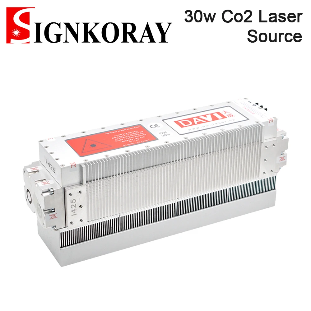 SignKoray DAVI CO2 RF лазерный модуль D30 30 Вт Длина волны 10 6 мкм разъем лазерного источника