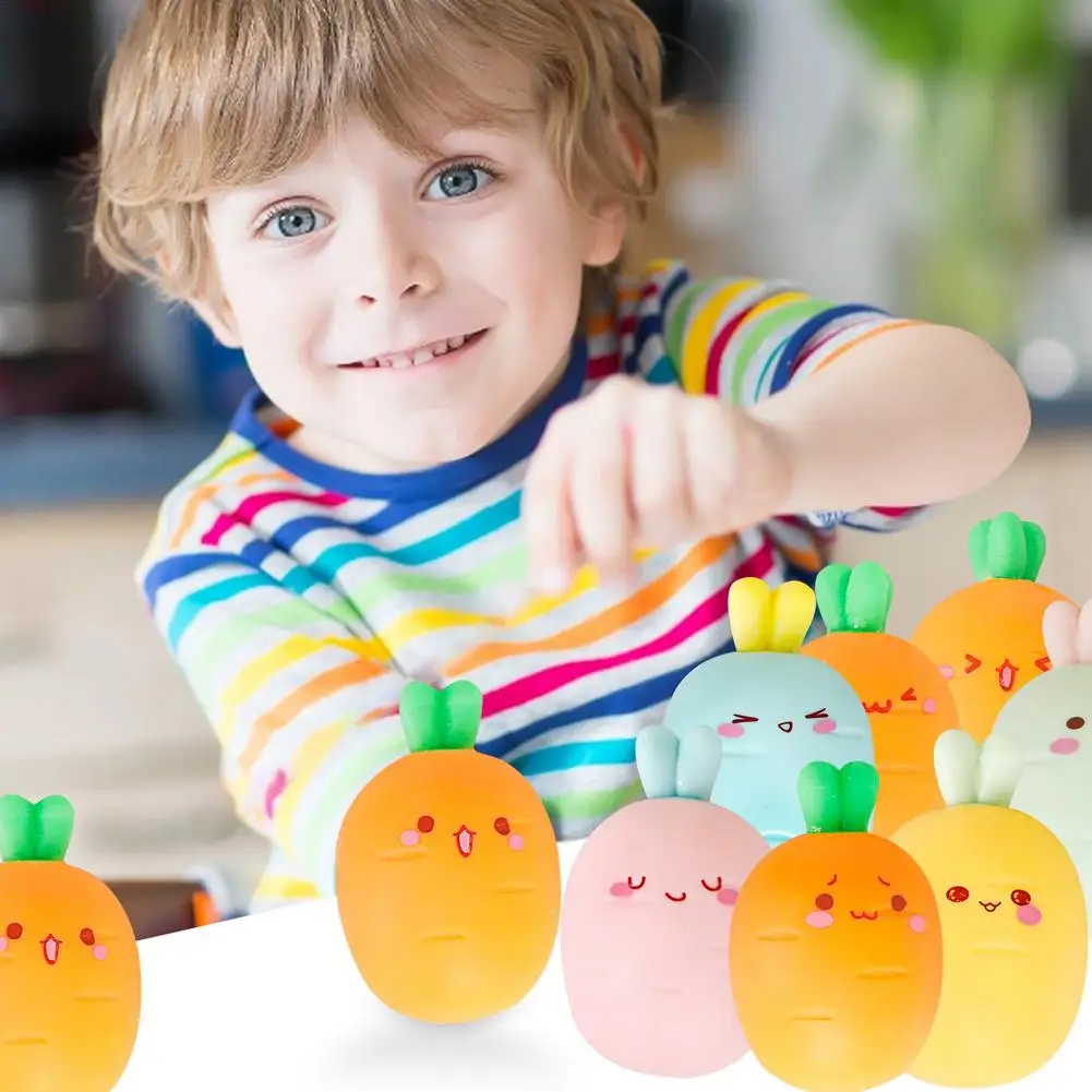 

Fidget Sensory Toys Fun Soft Pineapple Anti Stress Ball Stress Reliever Toys Kids Adults Squishy Decompression Toy Gifts