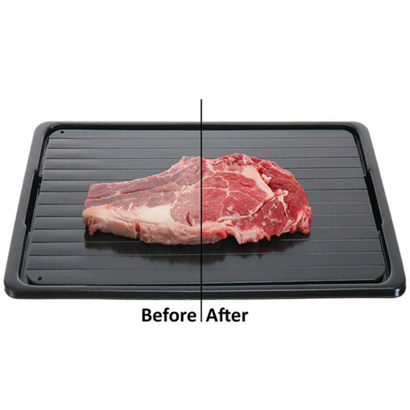 Лоток для разморозки замороженная пищевая тарелка быстрого мяса курицы самый