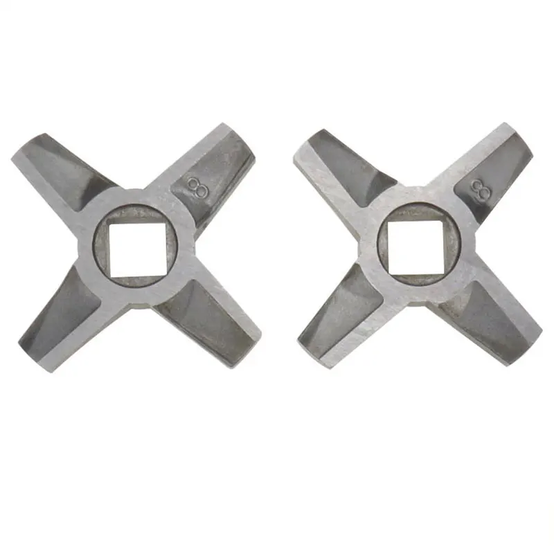 

2pcs Knife for Electric Meat Grinder Blade Mincer 8# MDP-118 Spare Parts Fits for Zelmer 987.94 987.83 ZMM Kitchen Appliance