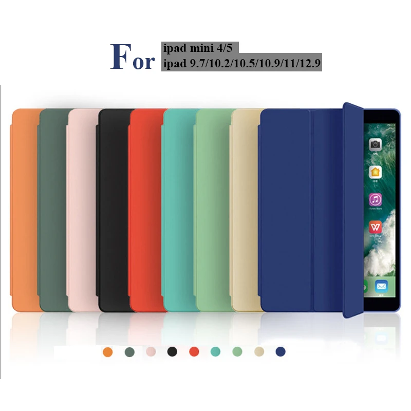 

2019 iPad 10.2 Case For iPad 7 8 Generation Smart Cover For 2017 2018 iPad 9.7 5 6 Air 2 3 10.5 Mini 4 5 2020 Pro 11 Air 4 10.9
