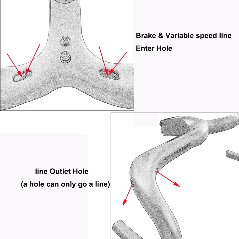 TOSEEK руль из углеродного волокна 3K интегрированный Rise Bars для шоссейного