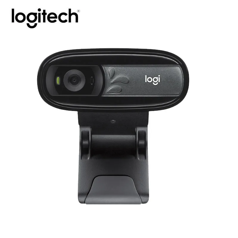 Черный Производитель отремонтированный(б/у): Веб-камера logitech HD C170 PC Computer CMOS 5 Mega USB 2,0 веб-камера - Цвет: Черный