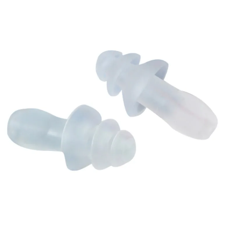 Силиконовые многоразовые мягкие беруши удобные водонепроницаемые