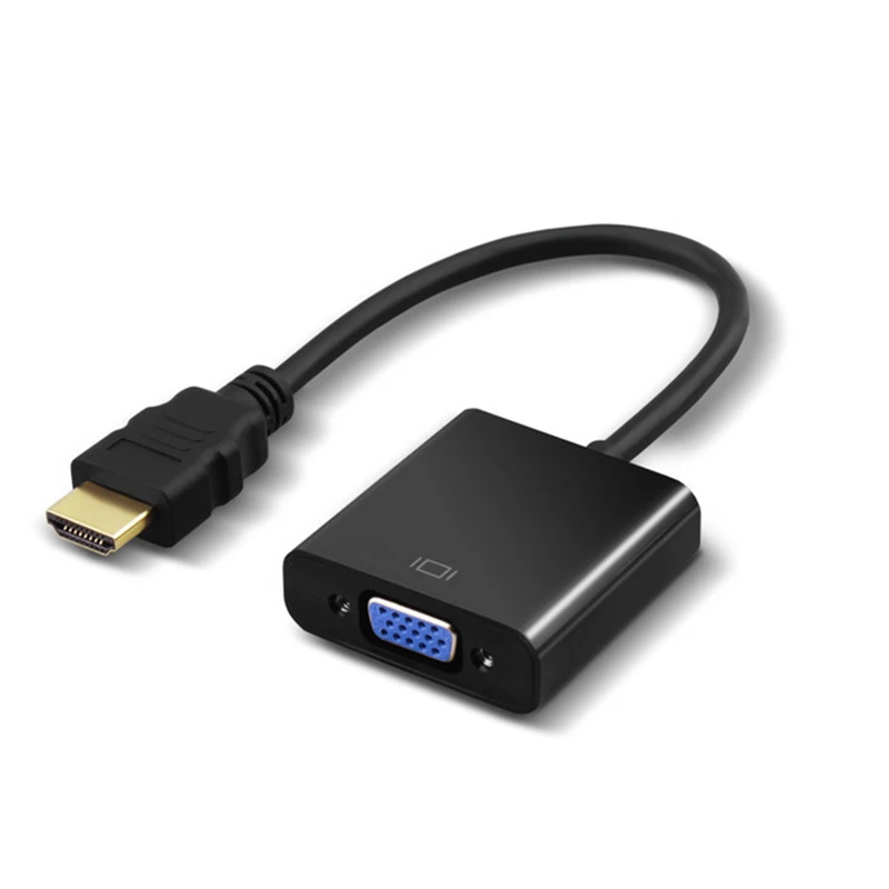 

1080P HDMI-Compatible to VGA Female converter adapter for pc laptop monitor projector