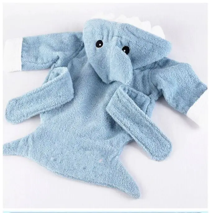 Pet Clothes Pajamas Dog Cat Cotton Water Absorbent Towel Bathrobe Japanese Korean Bath Towel Pet Supplies Wholesale