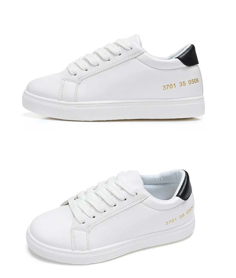 

Shoes for Women Sneakers White Shoes 2021 New Korean Fashion Women's Shoes,all-match Board Shoes Flat-bottomed Students' Leisure