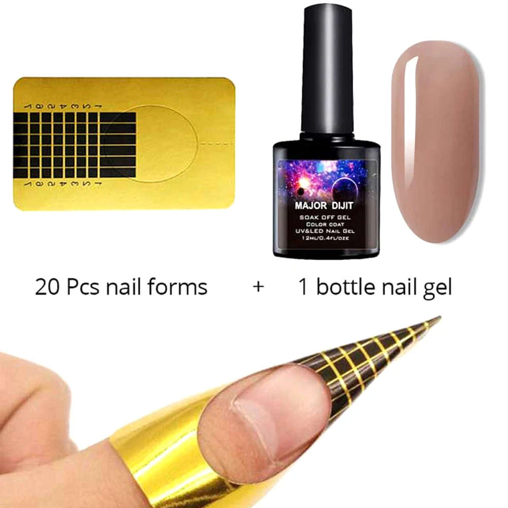 12 мл полигель для наращивания ногтей Быстрый строительный Гель лак прозрачный