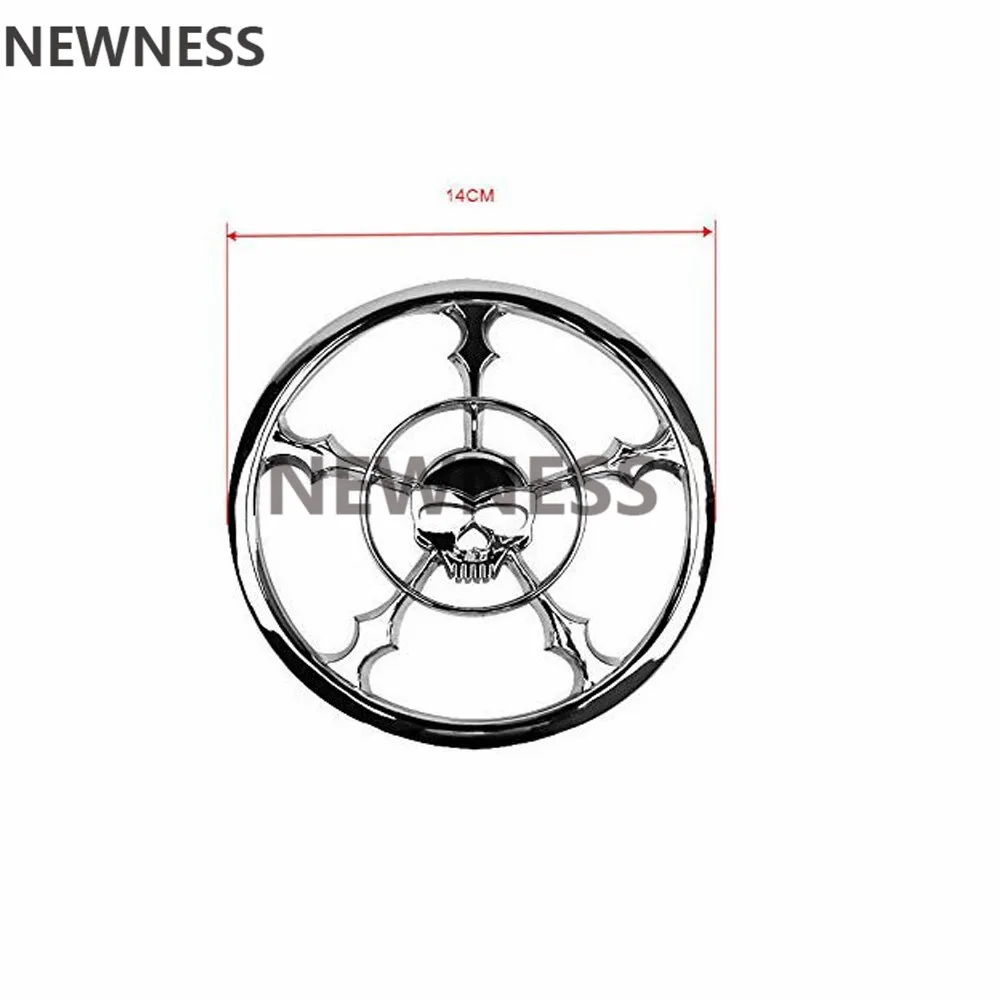 Мотоциклетная колонка 5 1/2 дюйма с рисунком в виде черепа чехлом пауком для Харли