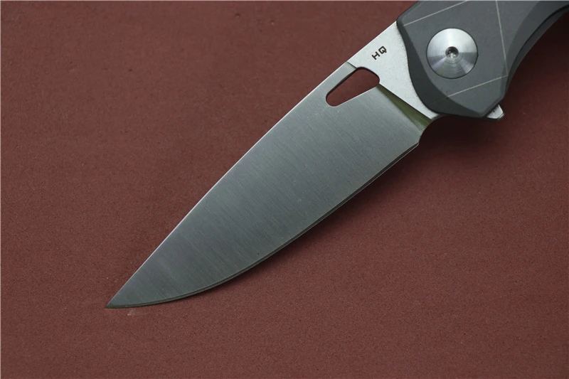 HQ складной нож с шариковым подшипником D2 лезвие стальная ручка для кемпинга