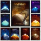 Плакаты с солнечной системой, постеры на холсте с изображением Вселенной, галактики, космоса, декор для стен, научное обучение, домашний декор для школы